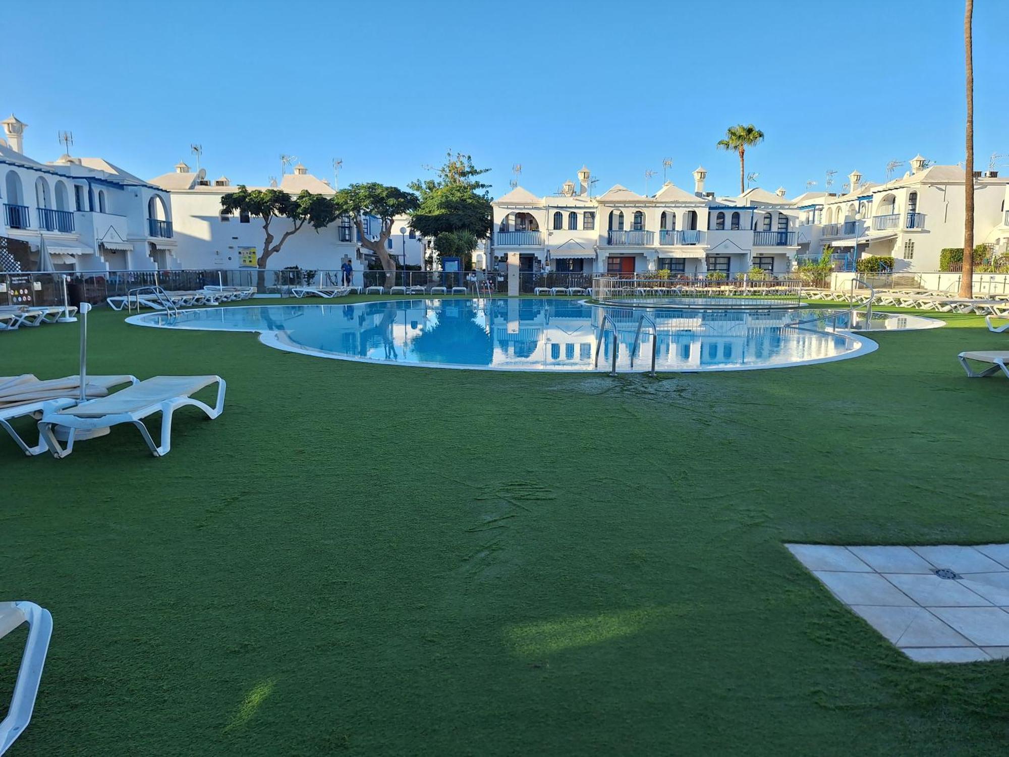 Poolfront Bungalow Playa del Ingles  Ngoại thất bức ảnh